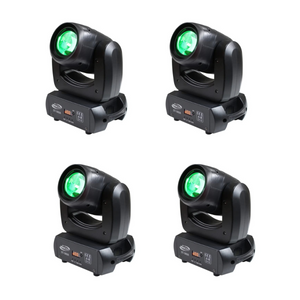 KIT COM 04 UN. Mini Moving Head Spot 100W ST- S606
