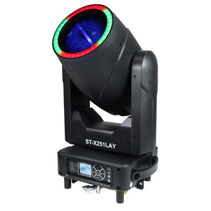 PAR NO CASE - MOVING HEAD BEAM 9R – COM BORDA LED - ST-X251LAY