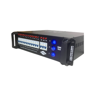 PWM 12.4 - Pro Power Modulo Disjuntor Trifásico C/ Visor de Voltagem - 12 Saídas 4000w Lumyna Light