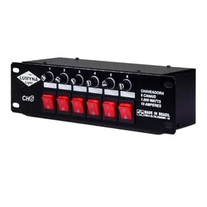 CH 6 - Mesa Chaveadora 6 Canais X 1000W - Lumyna Light