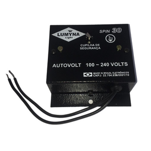 SPIN 30 - Motor Suporte para Globo Espelhado - 110V/220V - Lumyna Light