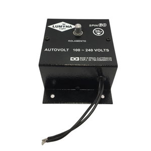 SPIN 60 - Motor Suporte para Globo Espelhado - 110V/220V - Lumyna Light