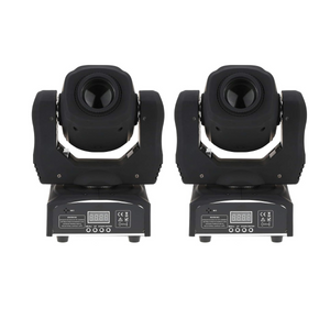 KIT C/ 2 Mini Moving Head Spot 60W - 110V/220V BRY 1913 - BRIWAX