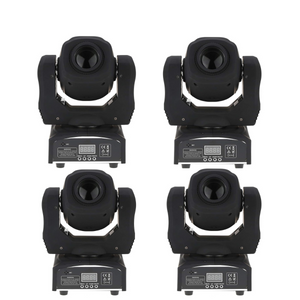 KIT C/ 4 Mini Moving Head Spot 60W - 110V/220V BRY 1913 - BRIWAX