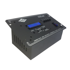DRX 4.2 - Mini Rack DMX - Dimmer Rele Sequencial 4 Canais X 2000W - Lumyna Light