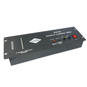 SMD12 - Sequencial Dimmer 12 canais X 2000W - Lumyna Light