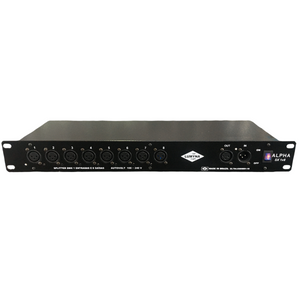 SX1X8 - Splitter Dmx 1 Entrada 8 Saídas Isoladas - Lumyna Light